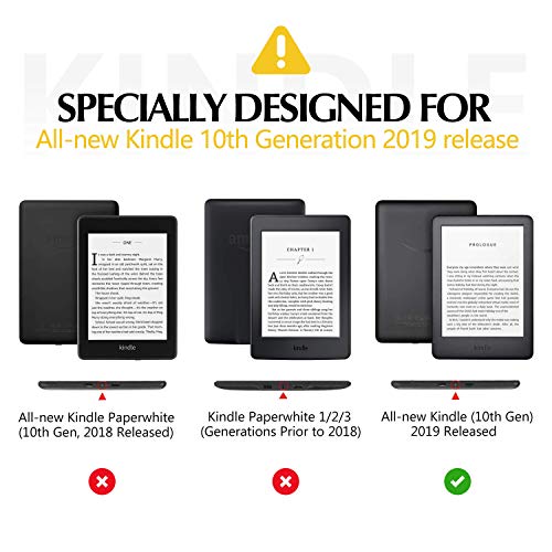 11th Generation, 2021 PU Leather Smart Cover with Auto Sleep Wake Z-Elephant Kindle Paperwhite Signature Edition KANNIL Stand Case for 6.8 All-New Kindle Paperwhite Card Slot and Hand Strap 
