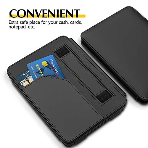 Auto Sleep/Wake Denim Gray Dadanism Case Fit All-New Kindle 10th Generation 2019 Release / 8th Generation 2016 PU Leather Ultra Lightweight Slim Protective Smart Cover with Hand Strap & Pocket 